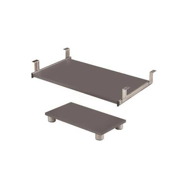 Bestar Keyboard Shelf & CPU Platform - Sandstone - Connexion Series
